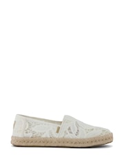 Toms Cream Alpargata Rope 2.0 Shoe - Image 2 of 2