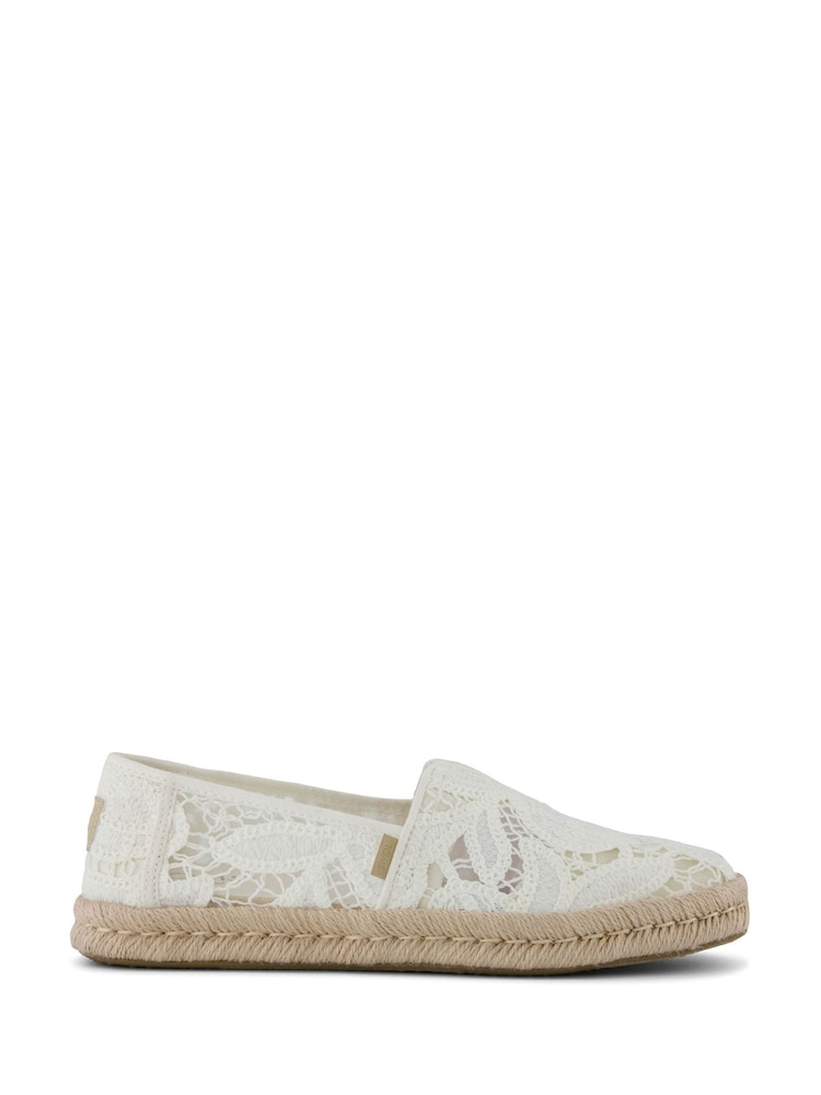 Toms Cream Alpargata Rope 2.0 Shoe - Image 2 of 2