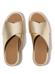 FitFlop Gold Platfforms Espadrille Sandals - Image 4 of 5