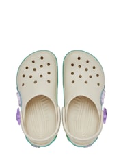 Crocs Cream Classic Sea Sparkle Clogs - Image 5 of 6
