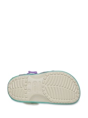 Crocs Cream Classic Sea Sparkle Clogs - Image 6 of 6