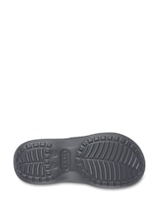 Crocs Grey Saturday Platform Buckle Clogs - Image 6 of 6