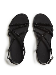 FitFlop Black Gracie Crystal Sandals - Image 3 of 4