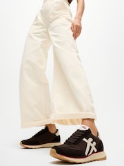 FitFlop Brown Retro-Q Flip Flop Sneakers - Image 1 of 5