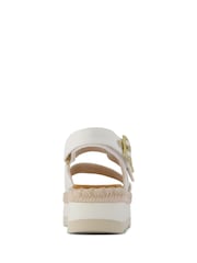 TOMS White Giana Sandals - Image 3 of 5