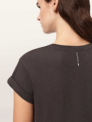 AllSaints Brown Anna T-Shirt - Image 6 of 7