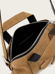 AllSaints Brown Ares Compact Cross-Body Bag - Image 3 of 4