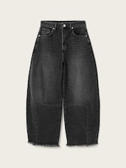 AllSaints Black Payton Crop Jeans - Image 7 of 7