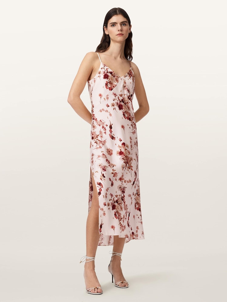 AllSaints Melody Silk Dress - Εικόνα 1 από 5 AllSaints Melody Silk Dress - Εικόνα 1 από 5