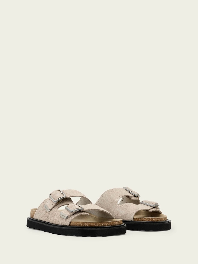 AllSaints Grey Randal Sandals - Image 2 of 5