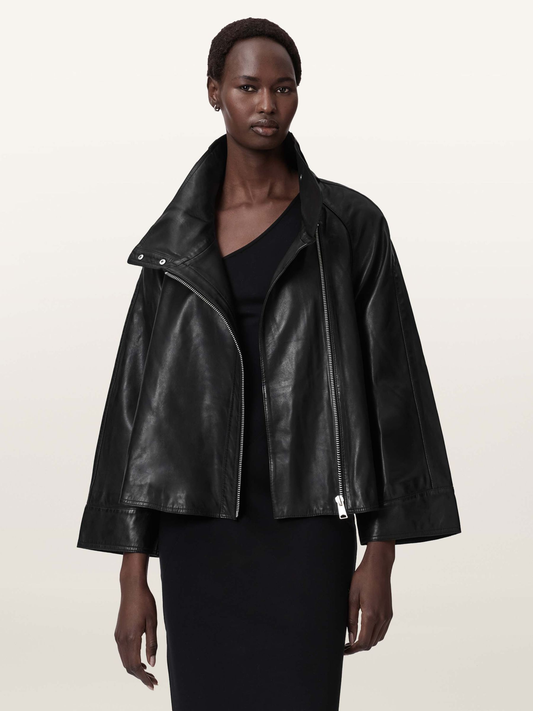Buy AllSaints Black Rhodes Jacket from the Next UK online shop