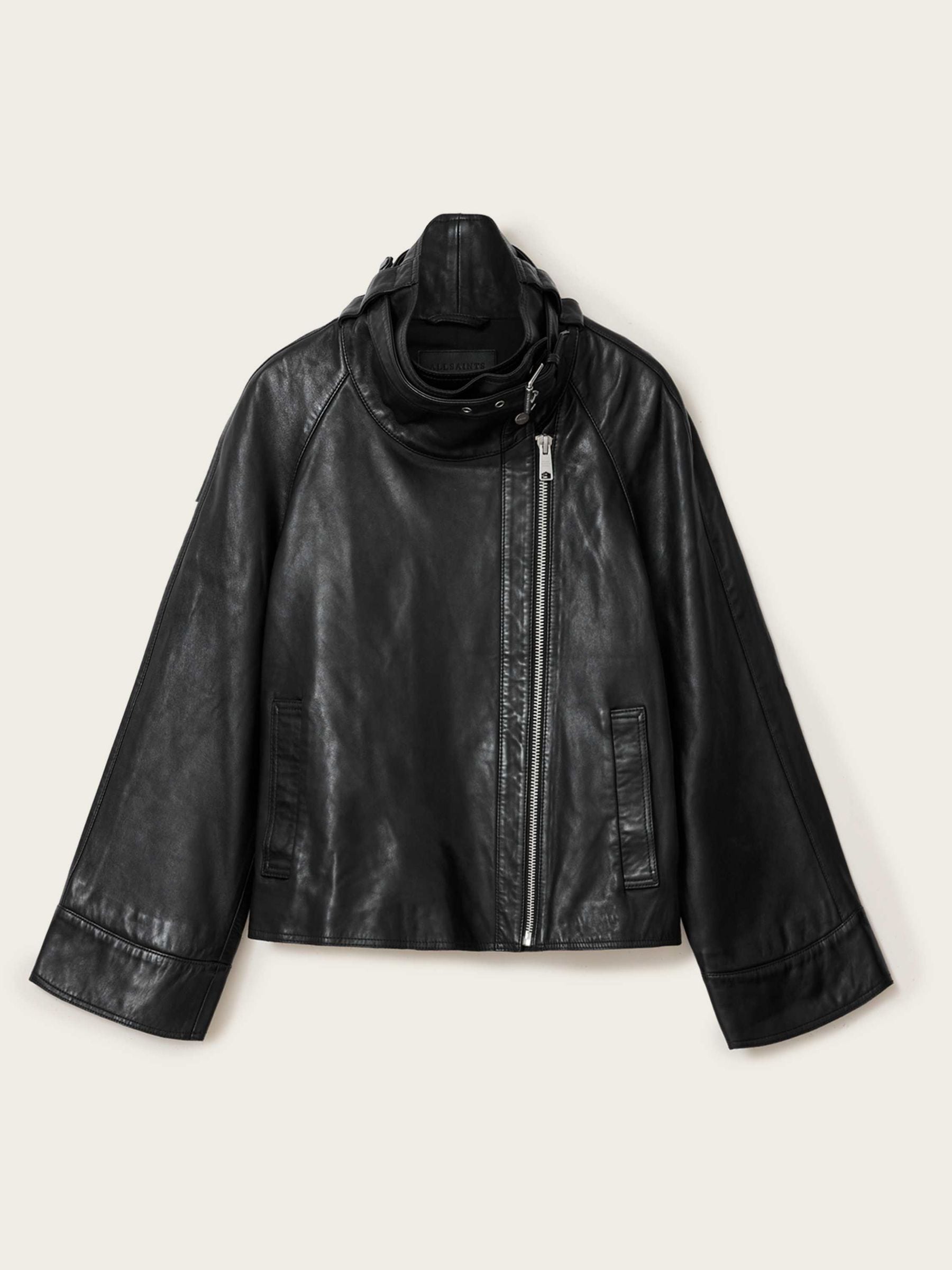 Buy AllSaints Black Rhodes Jacket from Next USA