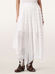 AllSaints White Vashtie Skirt - Image 1 of 7