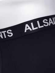 AllSaints Black Boxer Briefs With Contour Pouch 3 Pack - Image 4 of 5