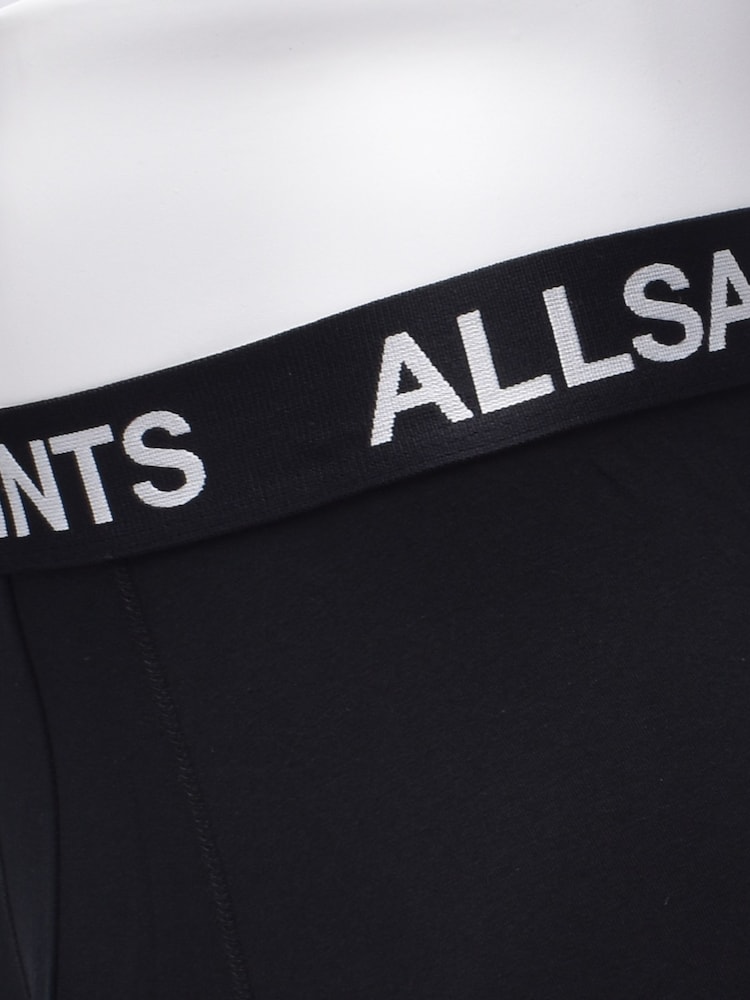 AllSaints Black Boxer Briefs With Contour Pouch 3 Pack - Image 6 of 6