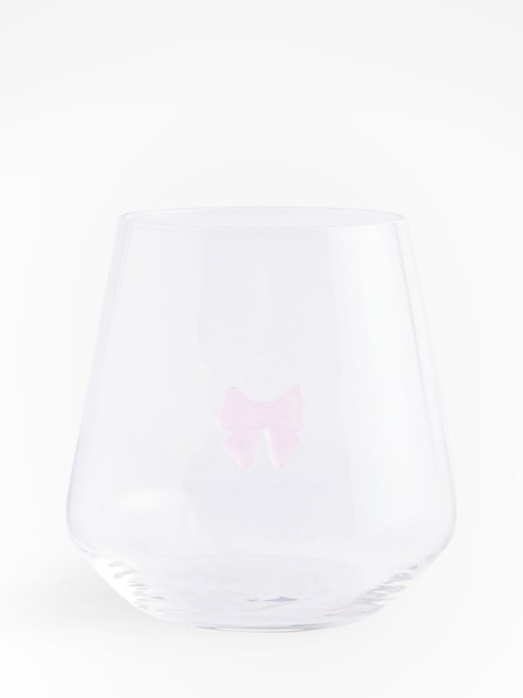 Set of 2 Bow Tumbler Glasses - Imagen 1 de 1