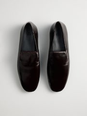Burgunderrot, Leder - The Set Premium Clean Loafers - Bild 1 von 4