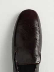 Burgunderrot, Leder - The Set Premium Clean Loafers - Bild 4 von 4