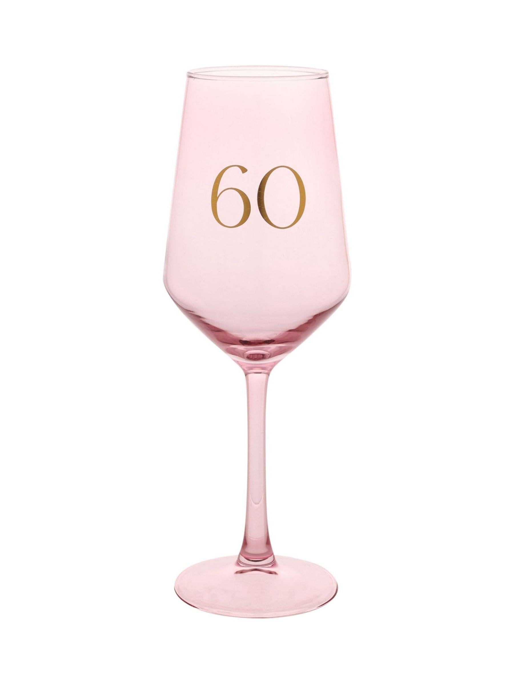 Confetti Unisex Pink Widdop Wine Glass - 60