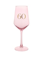 Widdop Pink Wine Glass - 60 - Image 1 of 2