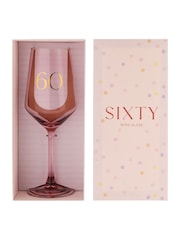Widdop Pink Wine Glass - 60 - Image 2 of 2