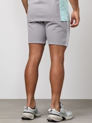 Gym King Grey Contrast Panel Shorts - Image 2 of 4