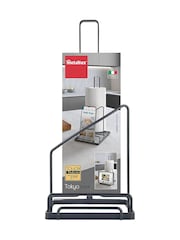 metaltex Black Tokyo Kitchen Paper Holder - Image 3 of 4