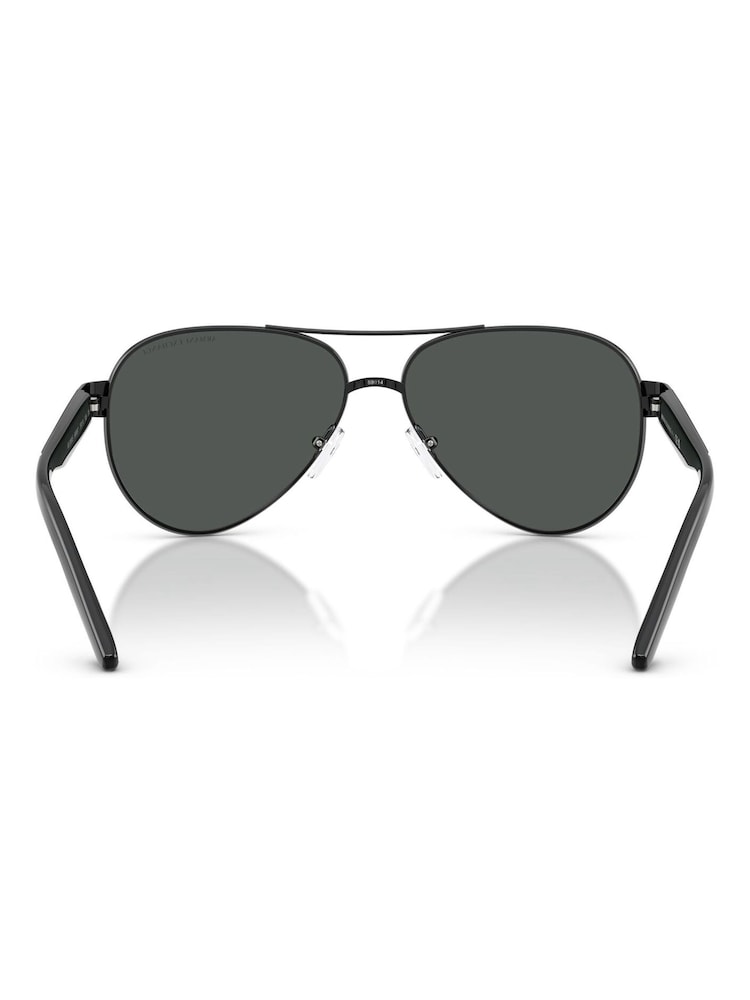 Armani Exchange Black Ax2034S Pilot Sunglasses - Image 2 of 6