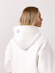 Gym King White Composure Full Zip Hoodie - Image 4 of 4