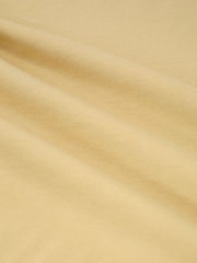 Reiss Golden Yellow Bless Cotton Crew-Neck Tailored-Fit T-Shirt - Image 6 of 6