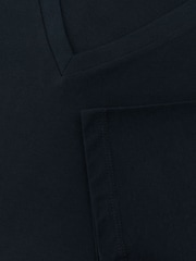 Marinha - Reiss Dayton 3 Pack 3-Pack Cotton V-Neck Tailored-Fit T-Shirts - Imagem 7 de 7