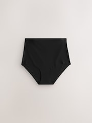 Black/White/Praline Nude Full Brief No VPL Comfort Knickers 3 Pack - Image 3 of 7