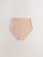 Black/White/Praline Nude Full Brief No VPL Comfort Knickers 3 Pack - Image 4 of 7