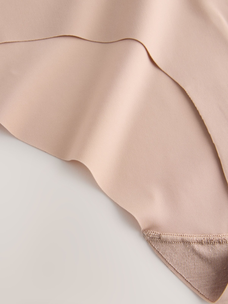 Black/White/Praline Nude Full Brief No VPL Comfort Knickers 3 Pack - Image 7 of 7