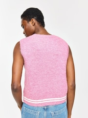 Oliver Bonas Sheep Knitted Tank Top - Image 2 de 8