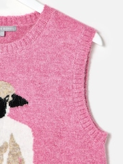 Oliver Bonas Sheep Knitted Tank Top - Image 4 de 8
