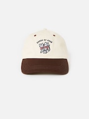 Oliver Bonas Brown House of Cats Cap Hat - Image 1 of 5