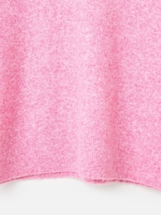 Oliver Bonas Pink Crew Neck Knitted Jumper - Image 8 of 8
