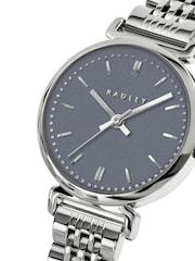 Radley Silver Plated T-Bar Case Stainless Steel Bracelet Watch - Image 3 of 4
