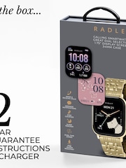 Radley Gold Plated Series Stainless Steel Bracelet Smart Watch - Image 5 of 5