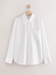 Ivory N.Premium Long Sleeve Shirt with Silk - Image 5 of 7