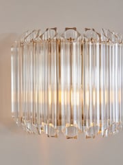 Gallery Home Aged Brass Valera Wall Light Brass - Image 2 of 5