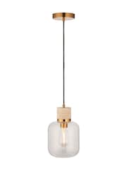 Gallery Home Travertine Travine 1 Pendant Light - Image 4 of 5