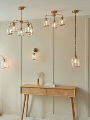 Gallery Home Aged Brass Ashton 1 Pendant Light - Image 4 of 6