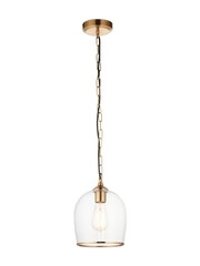 Gallery Home Aged Brass Ashton 1 Pendant Light - Image 5 of 6