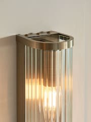 Gallery Home Antique Brass Ridley 2 Wall Light - Image 3 of 4