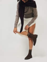 The Set Premium Chelsea Ankle Boots Brown - Image 2 of 6