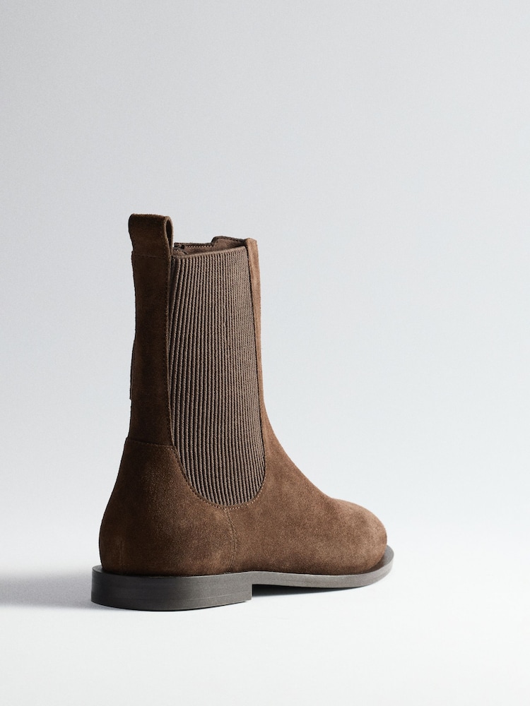 The Set Premium Chelsea Ankle Boots Brown - Image 6 of 6