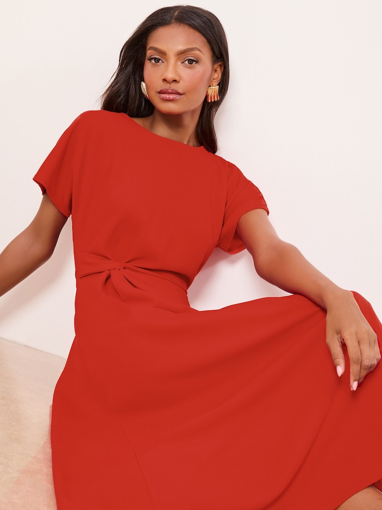 open lace back dress Knot Your Average