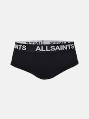 AllSaints Black Briefs With Contour Pouch 3 Pack - Image 2 of 5